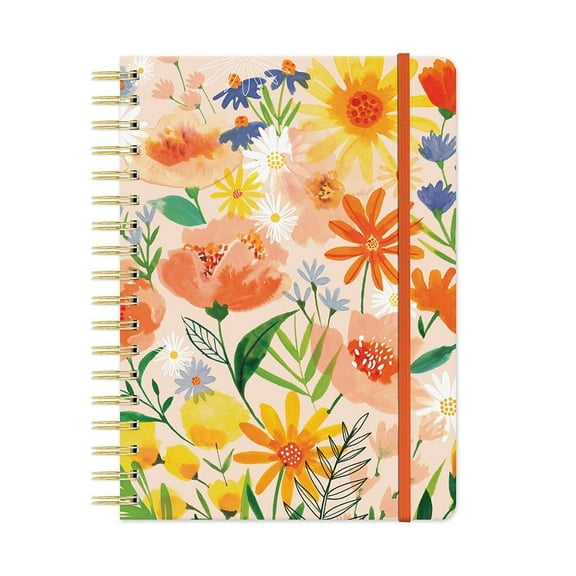 Orange Circle Studio Corporation, Bold Blossoms Undated Planner
