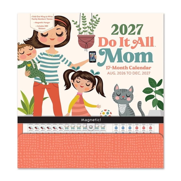 Orange Circle Studio Corporation, Mom Do It All 2027 Wall Calendar