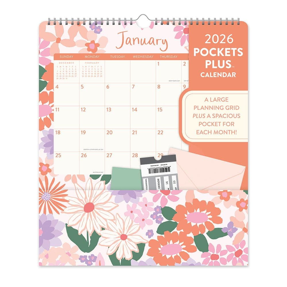 Orange Circle Studio Corporation, Secret Garden 2026 Pockets Plus ...