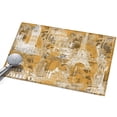 thumbnail image 1 of Orange City Area Rugs 2x3ft Retro Modern Abstract Orange Architecture Floor Rug&nbsp;Non Slip Low Pile Ultra Soft Throw Carpet for Entryway Indoor Entrance Kitchen Bathroom, 1 of 9