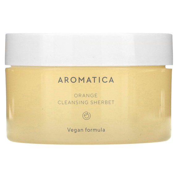 Orange Cleansing Sherbet, 5.2 fl oz (150 g), Aromatica
