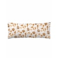 thumbnail image 1 of Orange Coastal Body Pillow Cover 20 x 60 Inch Decorative Pillow Cover Nautical Starfish Tropical Fish Coral Lumbar Pillowcase Seasonal Rectangle Cushion Case for Couch Sofa Bed Living Room, 1 of 7