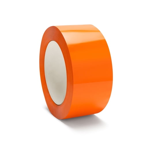 SSBM 1.88 Inch x 110 Yards Acrylic Orange Carton Sealing Tape, 2 Mil Economy Grade Packing & Storage Use, 72 Rolls