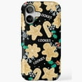 thumbnail image 1 of Orange Cookie Holiday Festive Christmas Print Design iPhone Case 17 through 11 Pro Max, 1 of 2