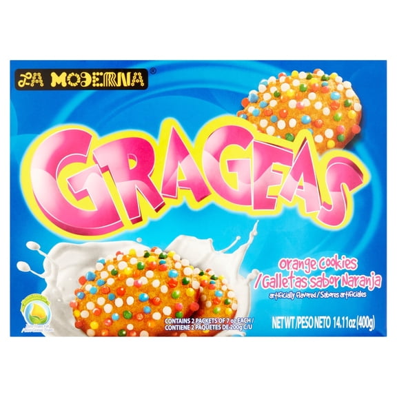 Orange Cookies Grageas (Pack of 24)