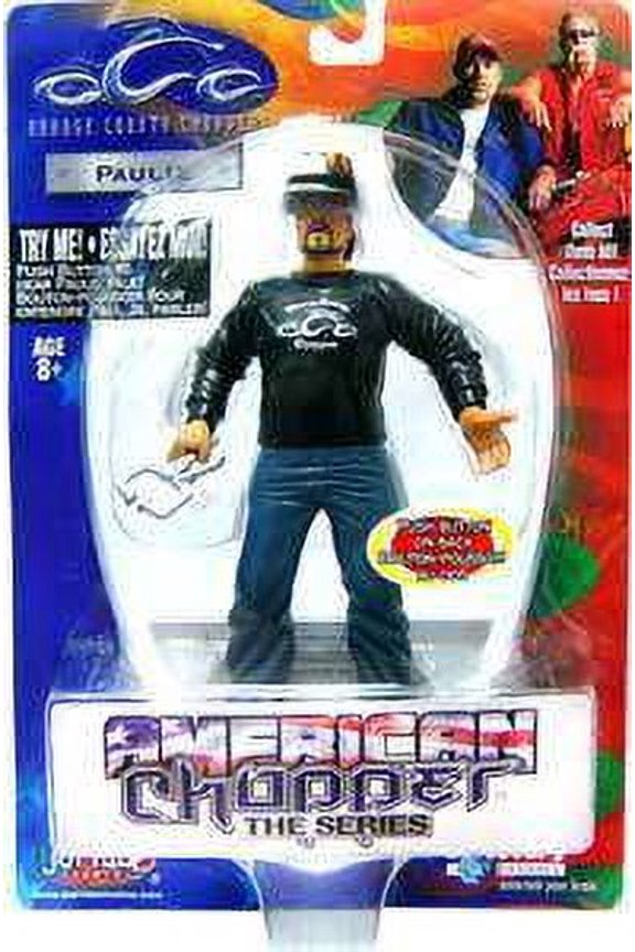 Orange County Choppers American Chopper Paulie Action Figure