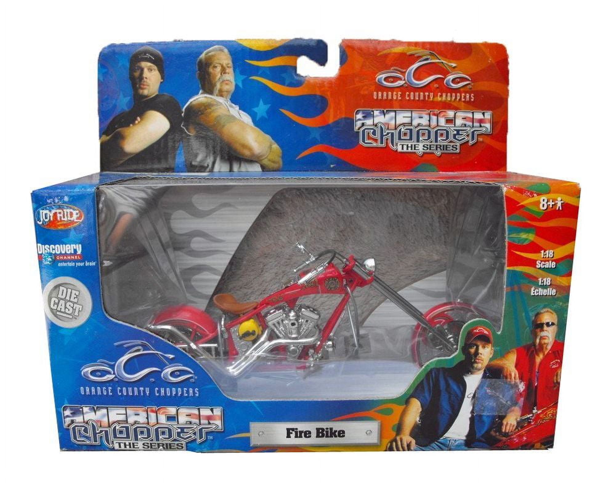 Orange County Choppers Fire Bike (2005) Joyride RC2 1:18 Motorcycle Toy -  Walmart.com