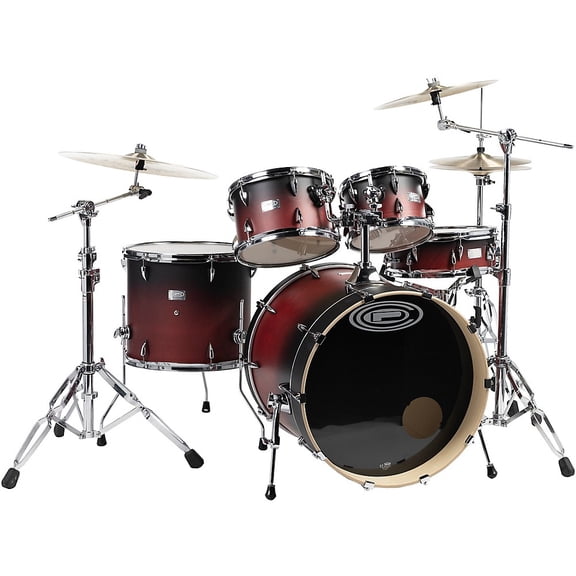 Orange County Drum & Percussion Limited Maple 4-Piece Drum Shell Pack - Sharkbite Fade