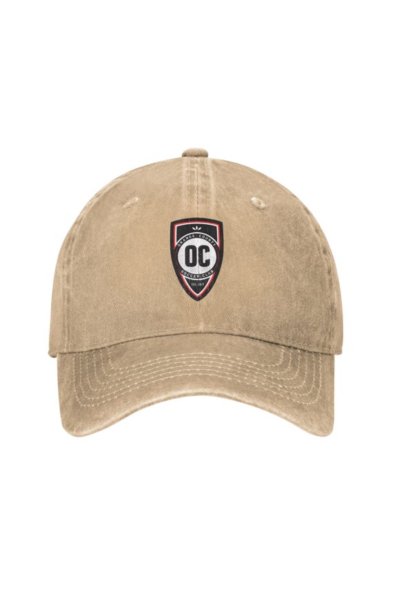 Orange County Sc Hat Washed Cotton Baseball Cap For Outdoor, Travel & Daily Use