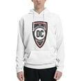 thumbnail image 1 of Orange County Sc Men Fleece Hoodie Casual Pullover Sweatshirt With Kangaroo Pocket, 1 of 6