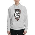 thumbnail image 1 of Orange County Sc Men Fleece Hoodie Casual Pullover Sweatshirt With Kangaroo Pocket, 1 of 6