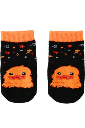 Company - Orange Crawling Monster - 0-12 Month Non-slip Baby Socks