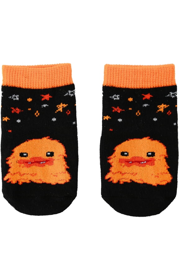 Company - Orange Crawling Monster - 0-12 Month Non-slip Baby Socks