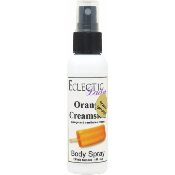 Orange Creamsicle Body Spray, Eclectic Lady, Hydrating Mist, Unisex (Double Strength), 2 oz
