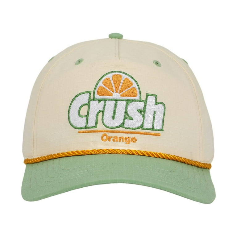Orange Crush Logo Vintage Retro Grandpa Rope Hat