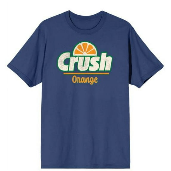 Orange Crush Logo Women's Navy Blue Graphic Tee-Medium