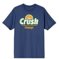 thumbnail image 1 of Orange Crush Logo Women's Navy Blue Graphic Tee-XXL, 1 of 1