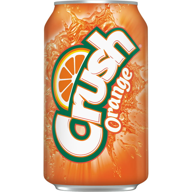 Orange Crush Soda 12oz Cans, Pack of 36