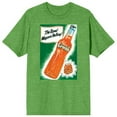 thumbnail image 1 of Orange Crush The Band Wagon's Rolling! Men's Kelly Green Graphic Tee-Medium, 1 of 2
