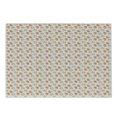 thumbnail image 1 of Orange Cutting Board, Autumn Pattern with Repeating Leaves in Tangerine Tones, Decorative Tempered Glass Cutting and Serving Board, in 3 Sizes, by Ambesonne, 1 of 2