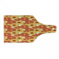 thumbnail image 1 of Orange Cutting Board, Gerbera Flowers Petals in Graphic Style Vibrant Summer Nature Design, Decorative Tempered Glass Cutting and Serving Board, Wine Bottle Shape, Orange Yellow Scarlet, by Ambesonne, 1 of 1