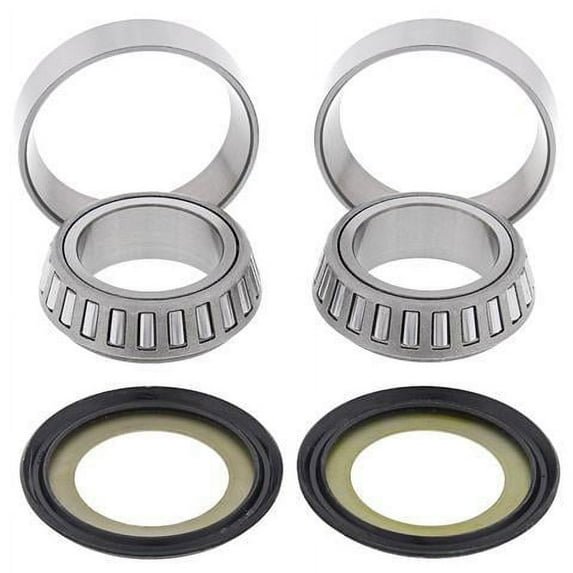 All Balls Racing Steering Bearing Kit 22-1010 for Honda Motorcycle Models, Precision Machined