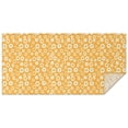 thumbnail image 1 of Orange Daisy Flower Floral Pattern Rectangle Tablecloth 60"x120",Waterproof Polyester Rectangle Table Cloth, Wipeable Spillproof Polyester Tablecloth for Dining, Camping, Indoor and Outdoor, 1 of 6