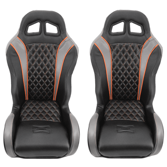 Orange Daytona XP Pro Front Suspension Seats