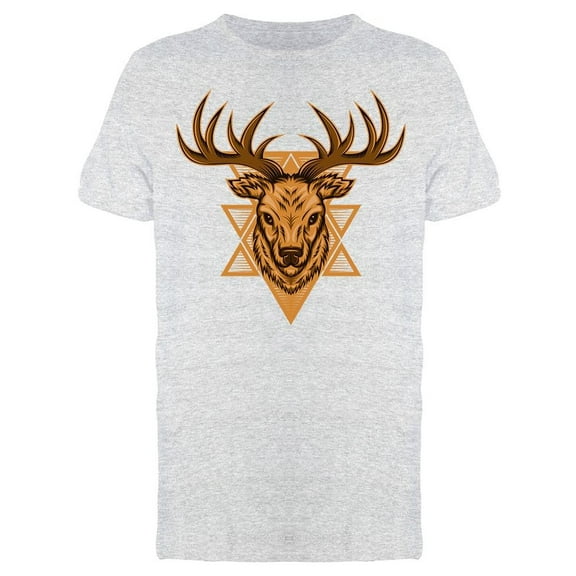 Orange Deer T-Shirt Men -Image by Shutterstock, Male XX-Large
