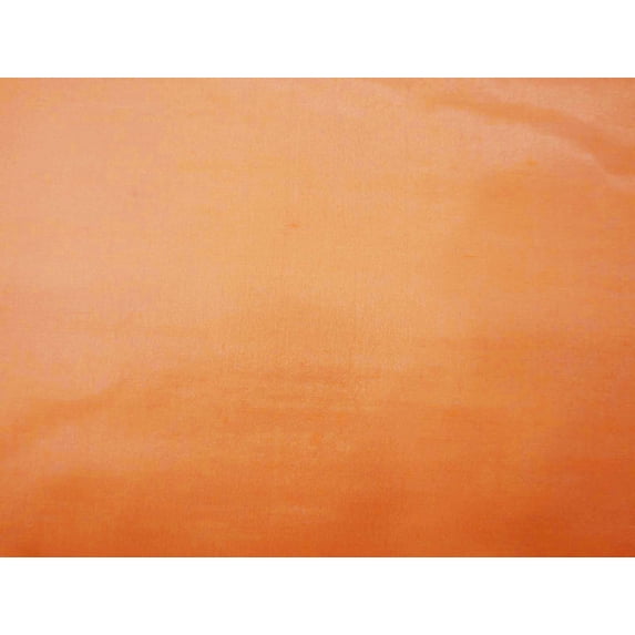 Orange Designer Shantung Gown Fabric 43" Wide Wedding Dress Fabric By The Yard