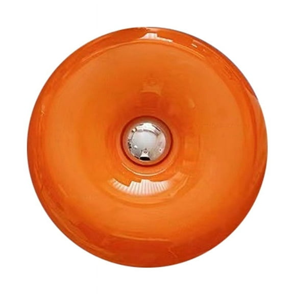 Orange Donut Lamp, Mid Century Modern Bedside Novel Art Deco Beautiful Table and Wall Decoration Lamp