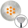 thumbnail image 1 of Orange Dragon Ball Z -7 Star Clear Retro Metal Flake Shift Knob with M16 x 1.5 Insert, 1 of 1