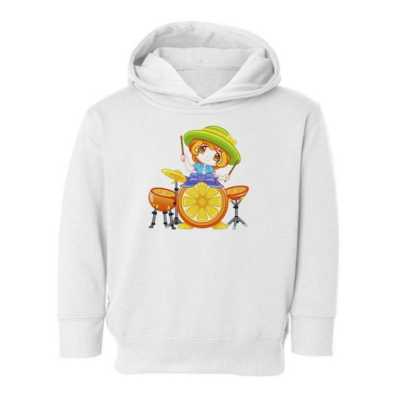 Orange Drumset Hoodie Toddler -Image by Shutterstock, 2 Toddler