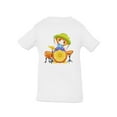 thumbnail image 1 of Orange Drumset T-Shirt Infant -Image by Shutterstock,  6 Months, 1 of 4