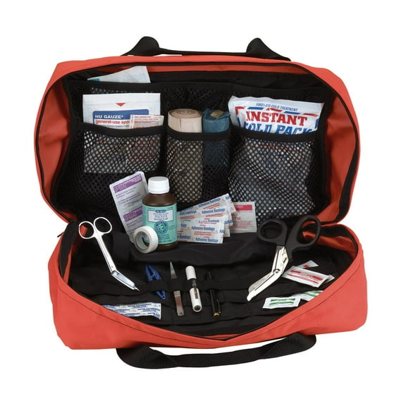 Orange EMS Trauma Bag