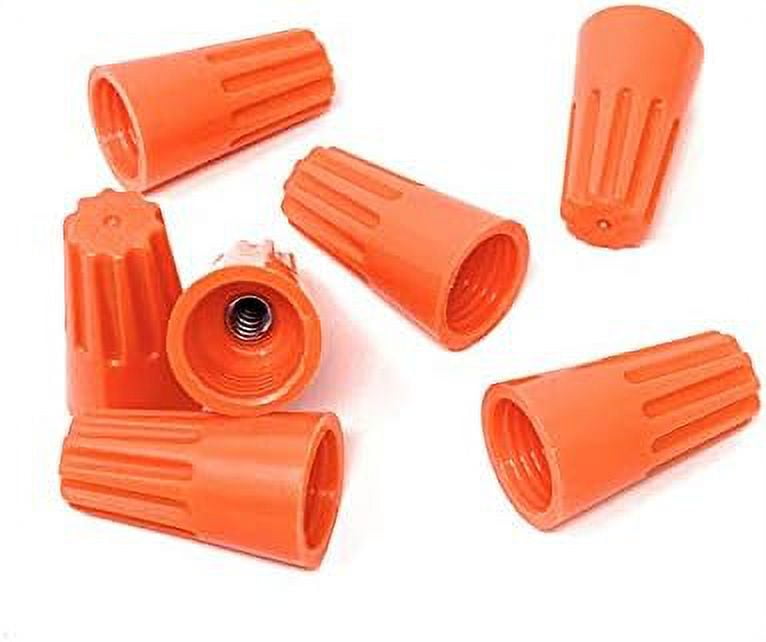 Orange Electrical Wire Connectors UL 500 PACK