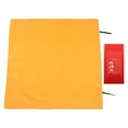 Orange Emergency Fire Blanket Suppression Flame Retardent Safety Fire