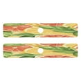thumbnail image 1 of Orange Extra Long Silicone Algae Sink Mat 30x5.4in 2 Pack Waterproof Pad for Large Faucets, RV and Bathroom Sink, 1 of 10