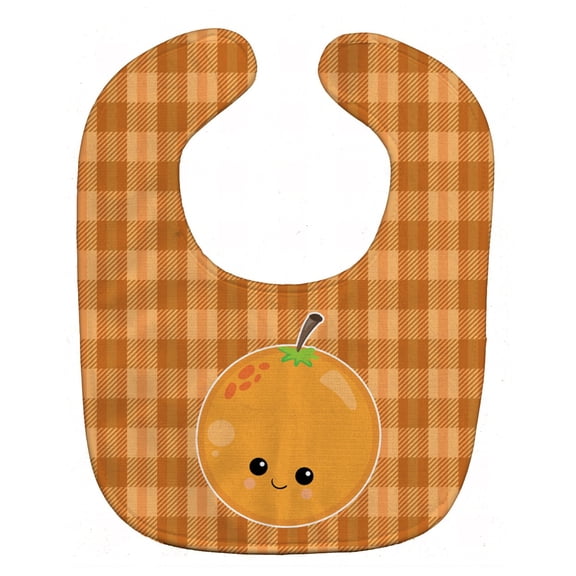 Orange Face Baby Bib