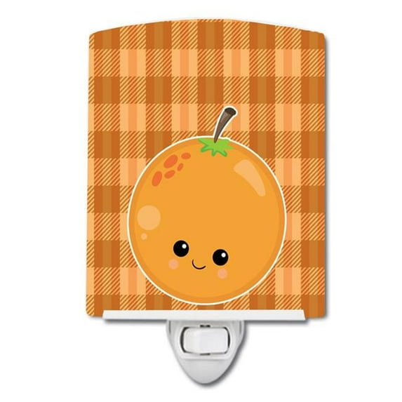 Orange Face Ceramic Night Light