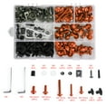 thumbnail image 1 of Orange Fairing Bolts Screws Bodywork Kit For Yamaha YZF R6 R1 R3 R25 FZ07 FZ09, 1 of 9