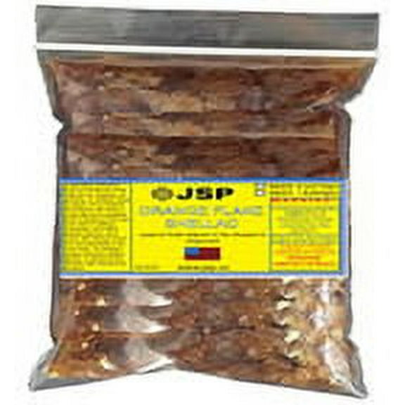 Orange Flake Shellac 6 ounces