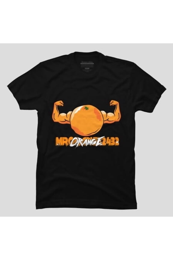 Orange Flex Funny Motivational Workout Graphic, H29452 T-Shirt, for Men and Women, Up to Size 5XL