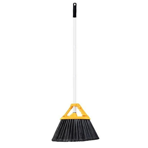 Orange Floor Sweeping Brooms 54 House Brooms for Sweeping Indoor Kitchenette Broom for Hardwood Floor Cleaning