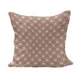 thumbnail image 1 of Orange Fluffy Throw Pillow Cushion Cover, Curvy Ocean Waves Inspired Pattern Rounds Ovals Overlap Forms, Decorative Square Accent Pillow Case, 20" x 20", Pale Yellow Pale Blue, by Ambesonne, 1 of 5
