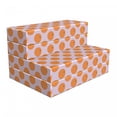 thumbnail image 1 of Orange Foldable Mattress, Citrus Fruit on Polka Dots, 74.8" x 35.4", Pale Pink Apricot, by Ambesonne, 1 of 6