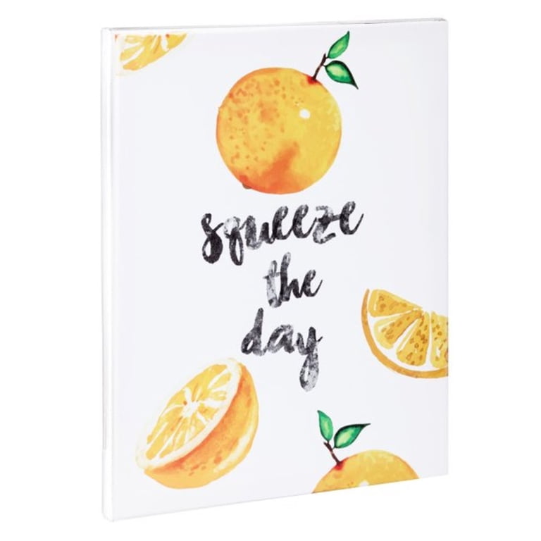 Orange Framed Canvas Wall Art 12 display picture 2