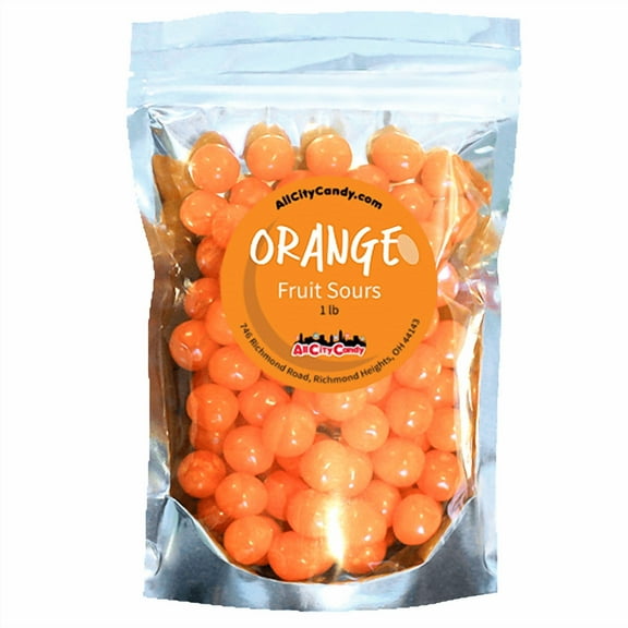 Orange Fruit Sours Candy -Bulk Bags