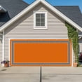 thumbnail image 1 of Orange Garage Door Cover Banner 7 x 8 FT, Black Modern Geometric Abstract Art Aesthetics Garage Door Curtains Backdrop with Grommets for Indoor Outdoor Wall Party Porch Yard Decorations Background, 1 of 9