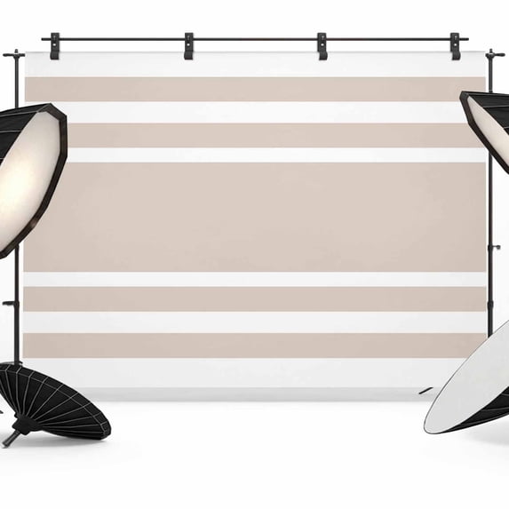 Orange Geometric Backdrop for Photography, Stripe Photo Backdrop ...